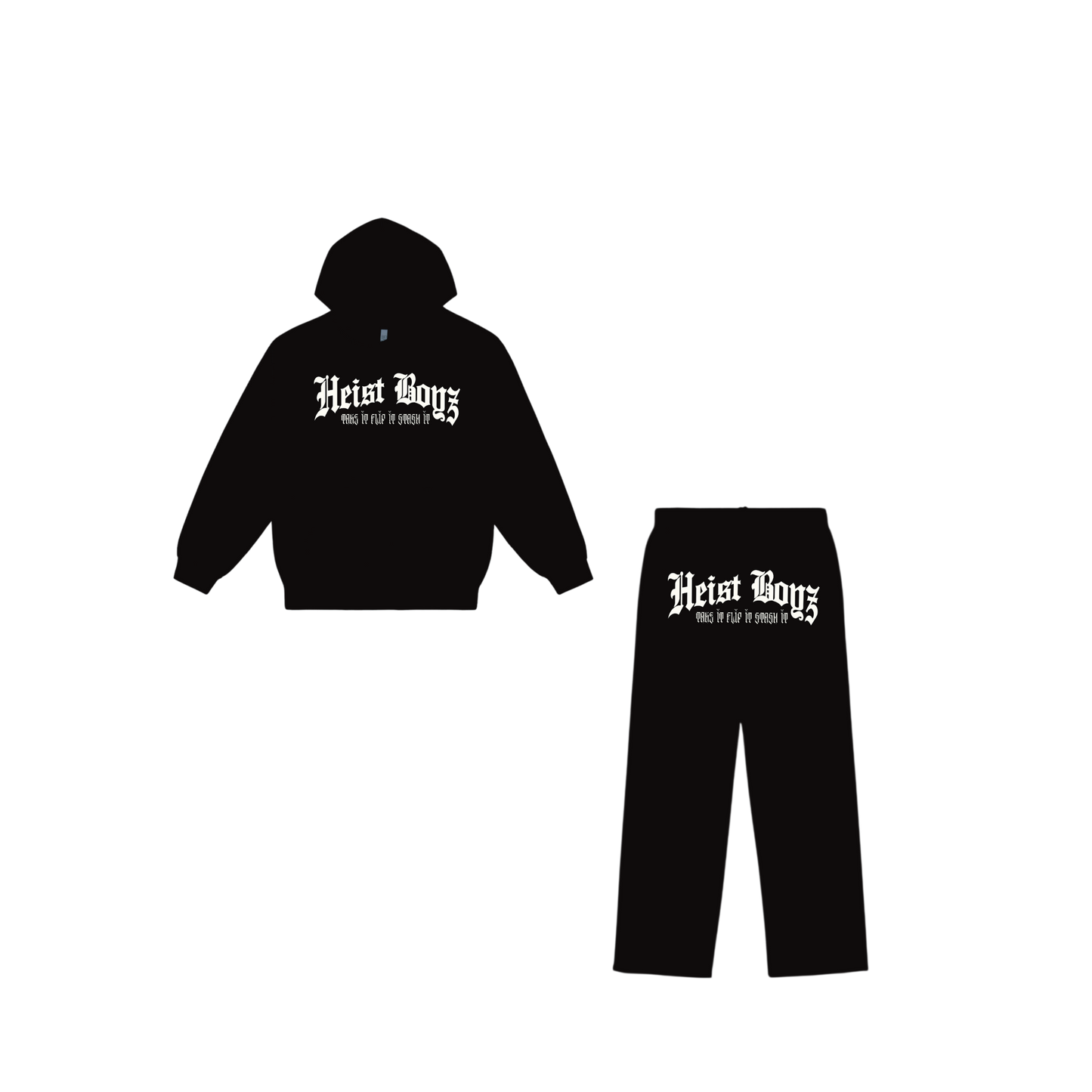 New “Heist Boyz” Logo Sweatsuit