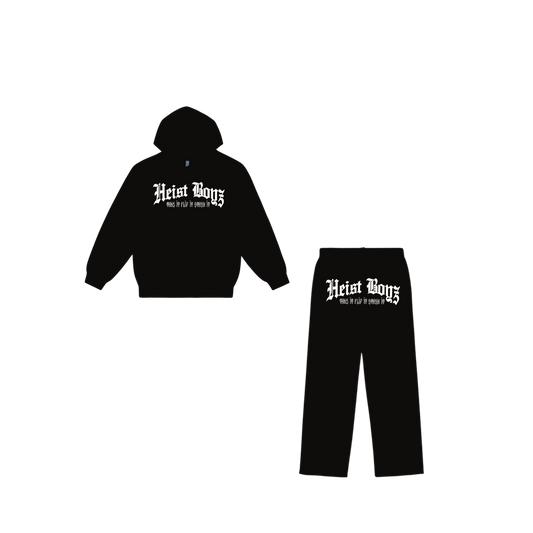 New “Heist Boyz” Logo Sweatsuit