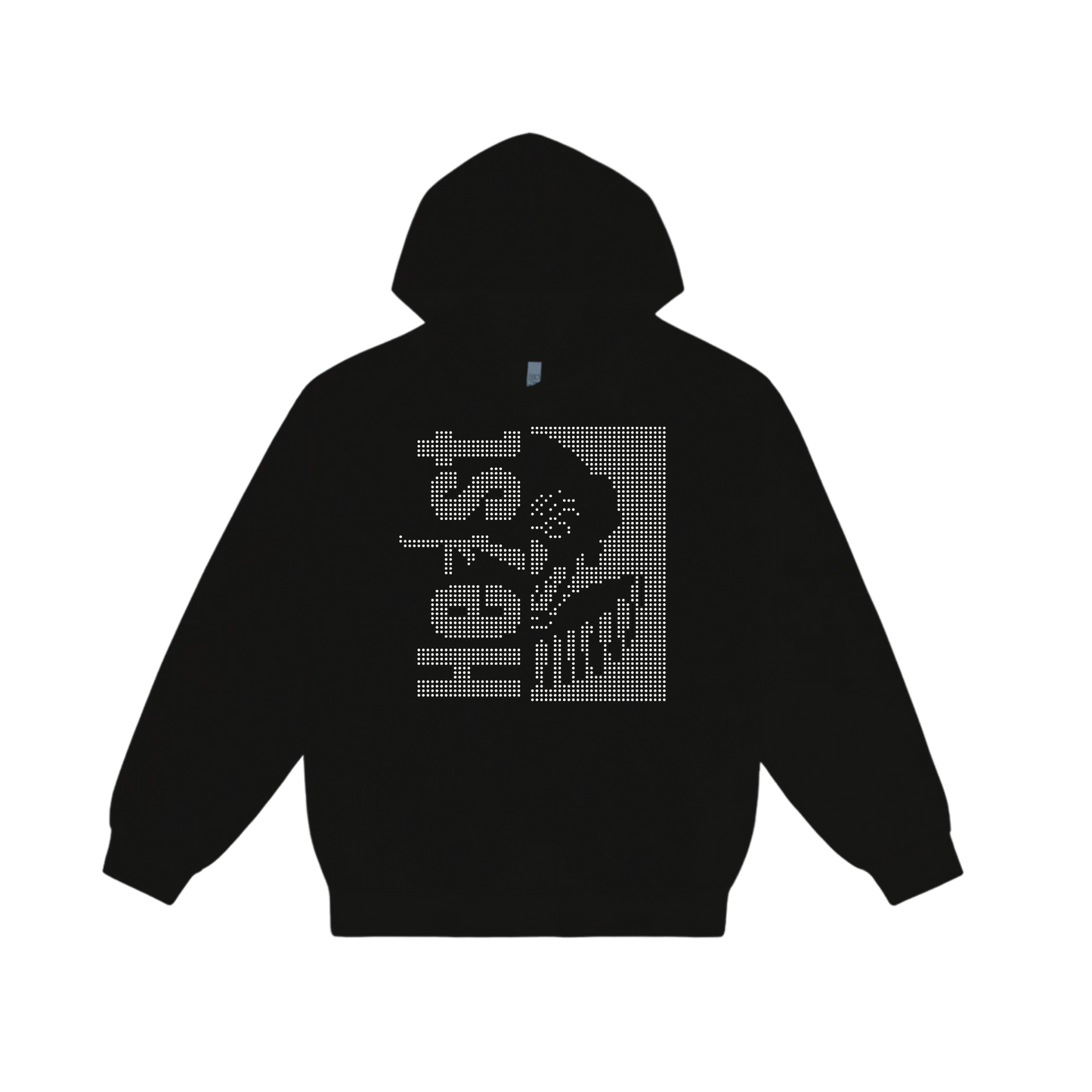“Clown” Rhinestone Hoodie